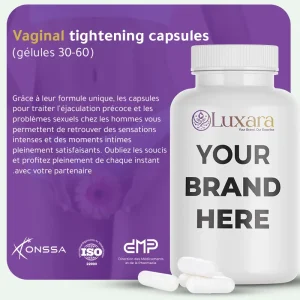 Vaginal tightening capsules