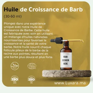 Huile de Croissance de Barbe